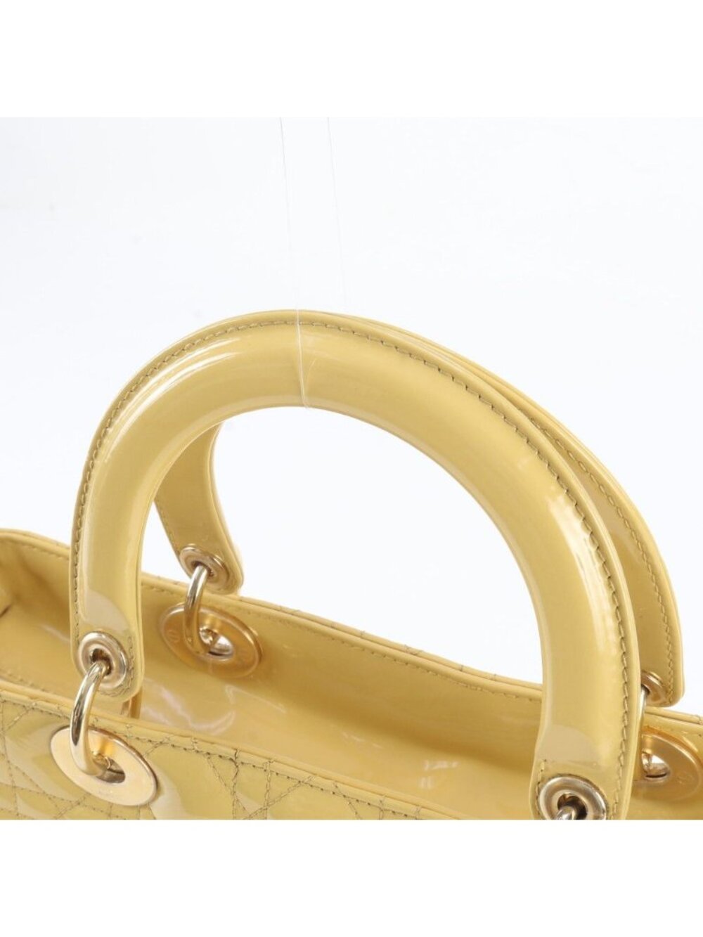 Dior Cannage Lady Leather Tote Bag - Picture 2 of 12